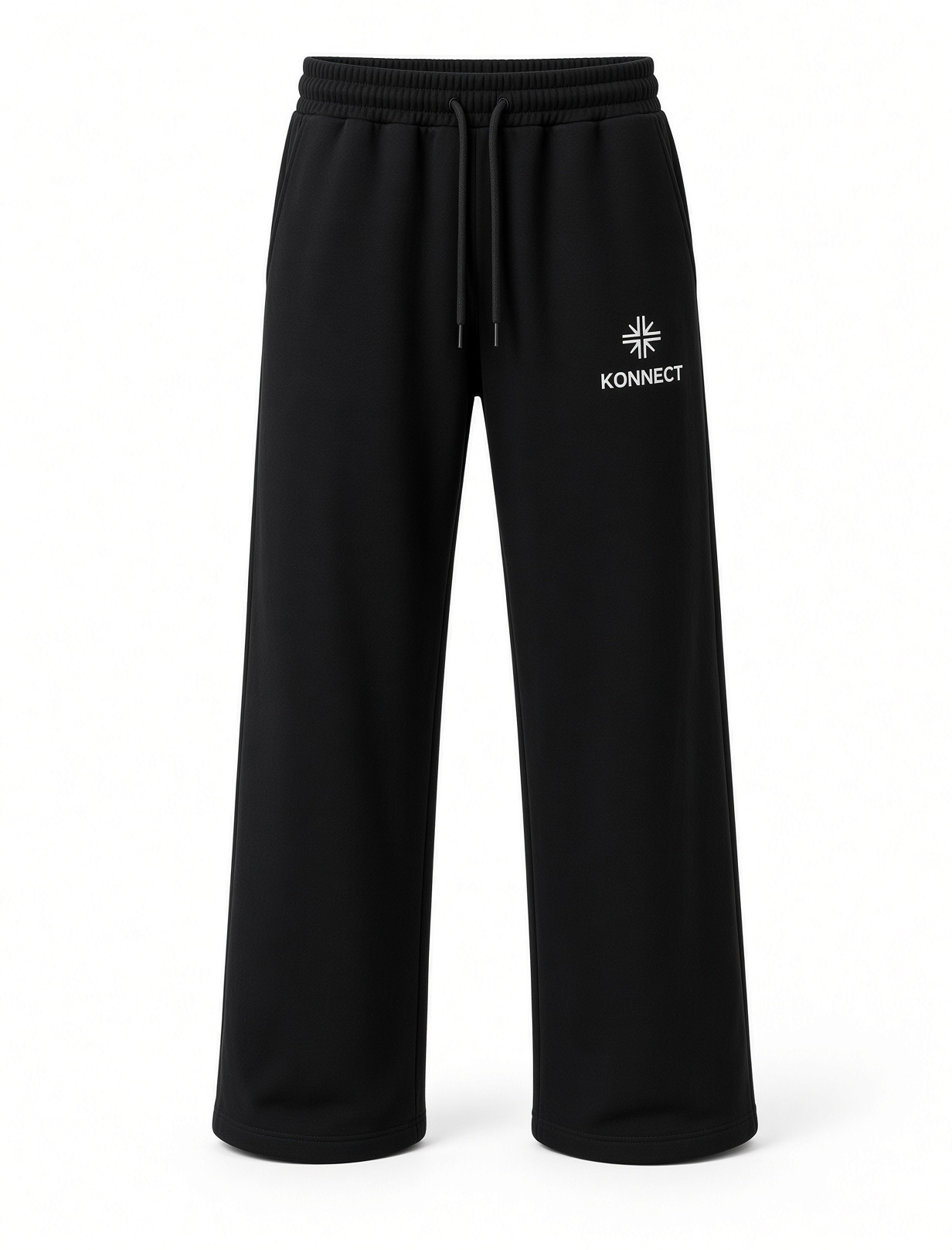 Konnect Black Baggy Pants
